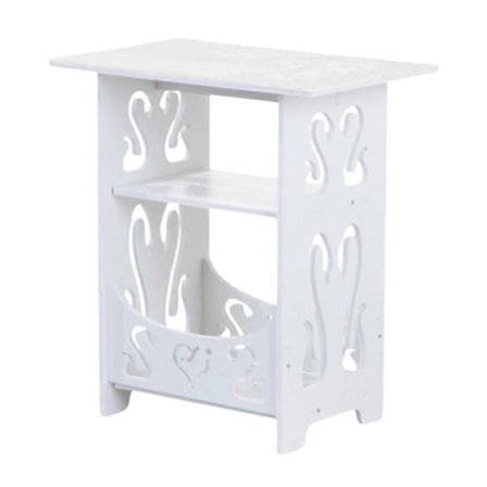 Soffbord Sidobord Avlastningsbord Drickbord för Vardagsrum Hall Kontor