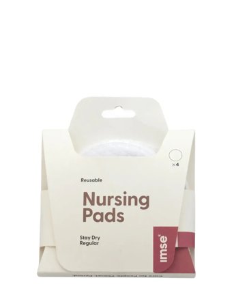 Imse Vimse Nursing Pads Stay Dry, Regular 2-Pairs - White - ONE SIZE
