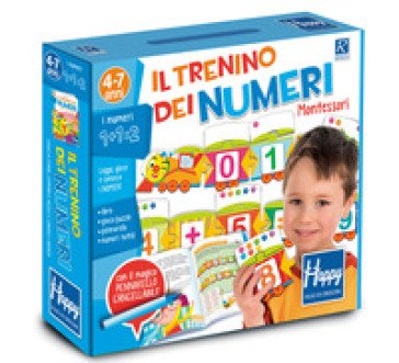 Il trenino dei numeri Montessori. Happy. Ediz. illustrata. Con gadget Gabriella Santini
