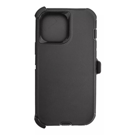 Defender-iskunkestävä täyspeittävä kotelo vyöpidikkeellä IPhone 13 Pro Max -puhelimeen