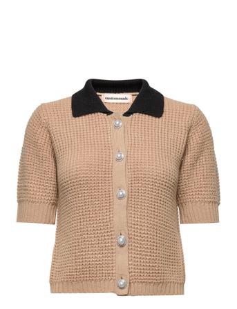 Verda Strikkegenser Cardigan Multi/mønstret Custommade