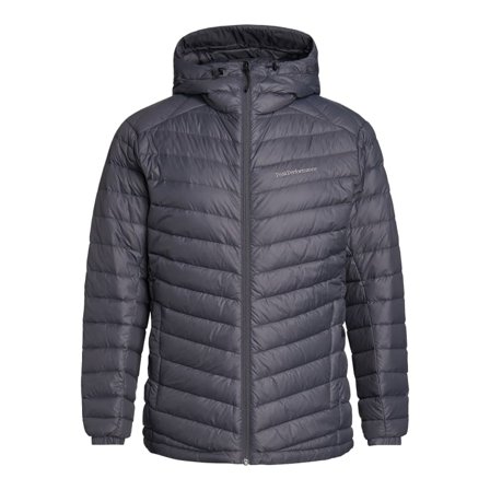 Peak Performance Men's Frost Down Hood Jacket Men middle-layer down jackets Grey M