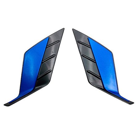 ABS Krom Blå Bakre Dimljuslampa Båge Skydd Trim Externt Garnityr för 2020 2021