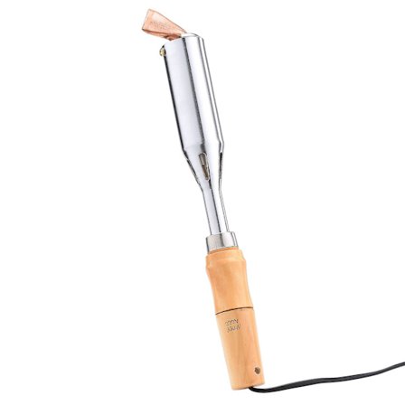 (300w) Industriell loddebolt med ekstern oppvarming, høy effekt, for husholdning, sveising, loddingsett, trehåndtak, loddetråd