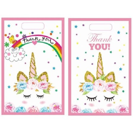 Vackert utformat servis-set med enhörningstema för 16 gäster, babyflicka, grattis på födelsedagen, festdekorationer, festtillbehör