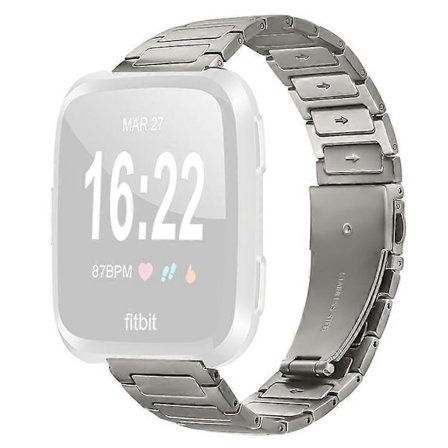 Kompatibelt för Huawei Watch GT 3 Pro 46mm Titanfärg Klockarmband Justerbart Metallarmband