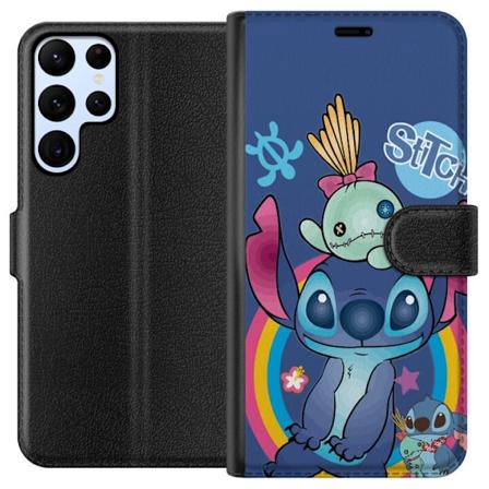Samsung Galaxy S24 Ultra Lommeboketui Stitch og vennen