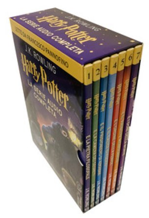Harry Potter. La serie audio completa letta da Francesco Pannofino. Audiolibro. 11 CD Audio formato MP3 J. K. Rowling