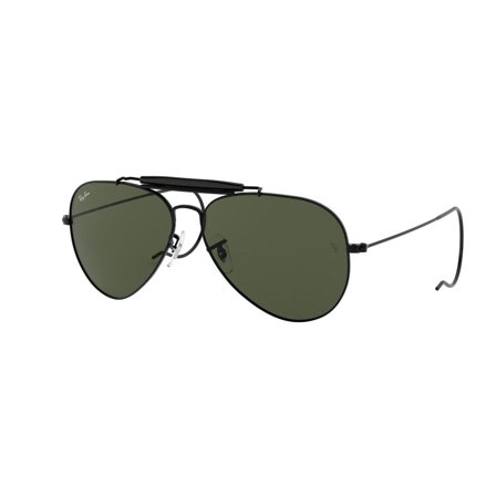 Ray-Ban Outdoorsman - Solglasögon - Svarta - RB3030 L9500 58
