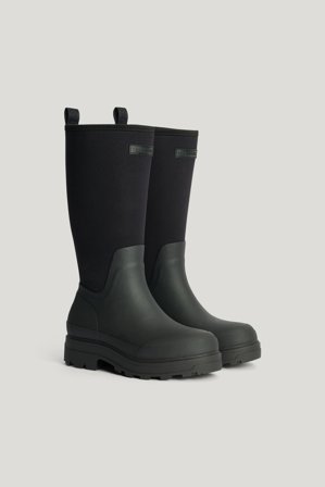 Tretorn Salla Neo — Gummistøvle Damer — Sort | Ydertøj, Gummistøvler, Jakker & Regntøj til Dame, Herre & Børn