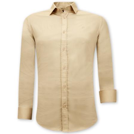 Gentile Bellini - Skjortor - Beige - Herr - Storlek: 2xl, Herr, Storlek: 2XL