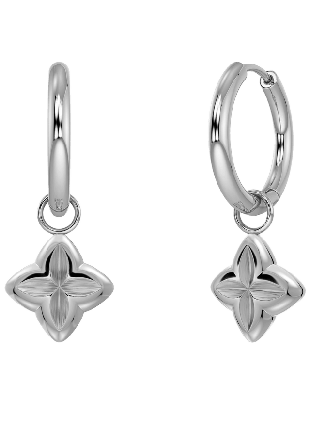 Edblad Scala Hoops S Steel Smycken & klockor Dam Grå ONESIZE