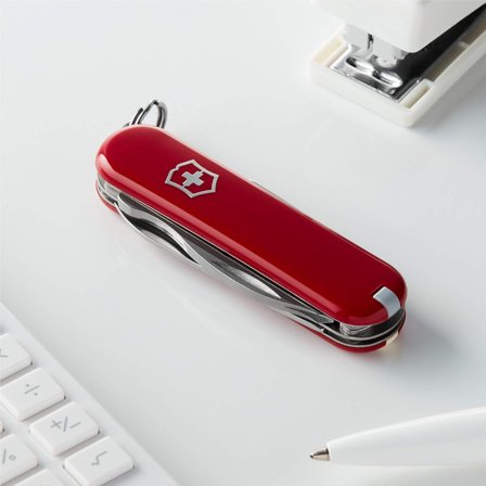 Victorinox Rambler - lommekniv - multiverktøy rød Swiss Army Knife, lengde: 5.8 cm, vekt: 30 gram