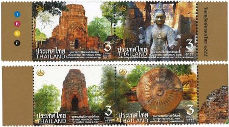 Thailand 2012 - Thailandsk kulturarv - Postfrisk sæt 4v