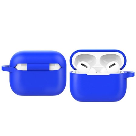 AirPods Pro 2 silikonfodral med spänne - Blå