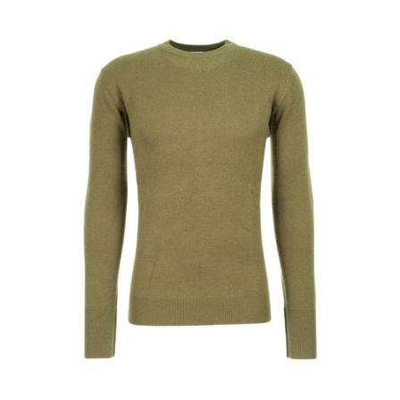 Aspesi, Round-neck Knitwear Groen, Heren, Maat:XL