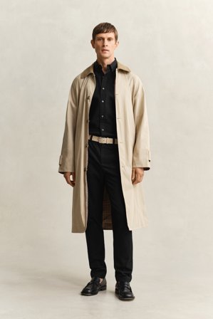 GANT Herren Slim Fit Classic Chinohose (36/34) Schwarz