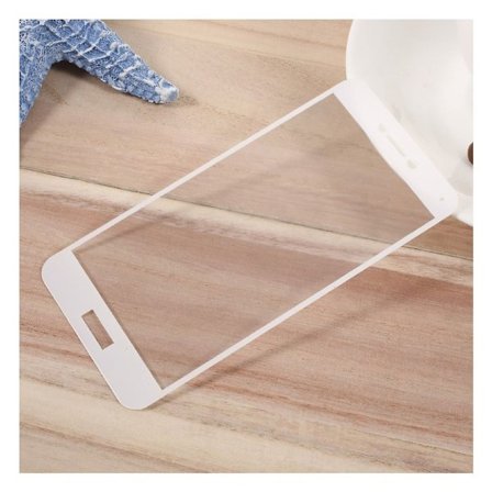 Huawei P10 full skärmskydd - Vit