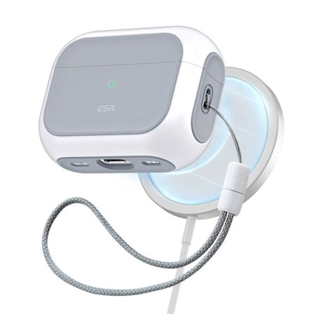 ESR Magsafe Airpods Pro 1/2 Skal Orbit Halolock - Vit