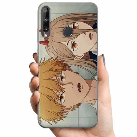 Huawei P40 Lite E Tpu Mobilskal Chainsaw Man