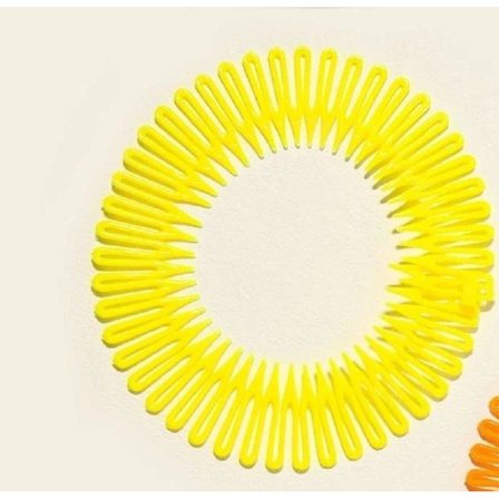 Zic zac diadem i plast (8 färg val)