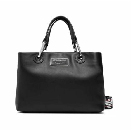 Emporio Armani - Handväskor - Svart - Dam - Storlek: One Size, Dam, Storlek: ONE SIZE