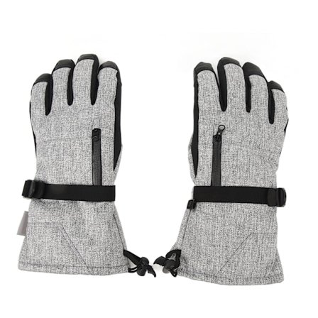 1 Par Ridehandsker Skihandsker Bomuld Åndbar Blød Komfort Vindtæt Fuld Finger Varme Udendørs Handsker til Vinter Sport M