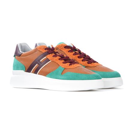 Hogan Sneakers Orange, Herre, Størrelse: 41 EU