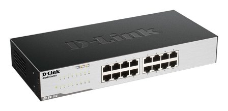 D-LINK GO-SW-16G - switch - 16 porter - ikke-styrt