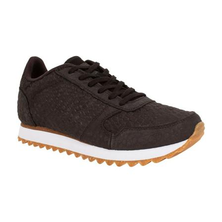 Woden Ydun Croco II Sort, Dame Sneakers, Størrelse: 36 EU