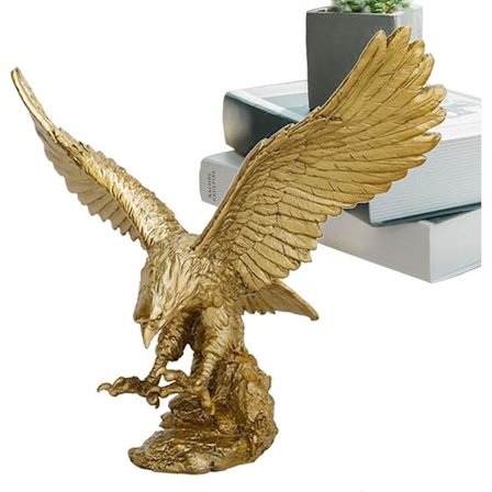 Ørnestatuer og figurer – ørneharts ornamentstatue | håndverk harts ørnestatue for hjem, skrivebord, butikkinngang, soverom