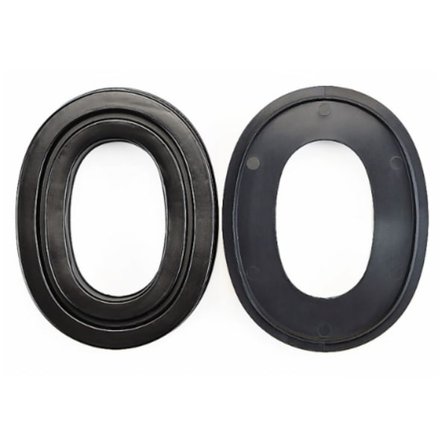 Gel Öronkuddar för 3M Peltor Hörselskydd, Bekväma Ersättningskuddar Svarta Säkerhets Hörselkåpor Tillbehör