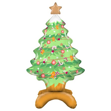 Joulukuusi Seisova Ilmapallo