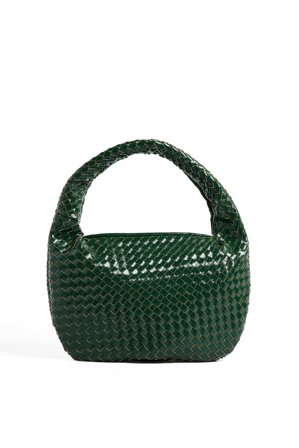 NA-KD Accessories Runde Umhängetasche aus Webstoff - Taschen - Grün - One Size