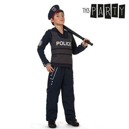 Dräkt för pojkar Polis - Kostympanoply Storlek - 7-9 år