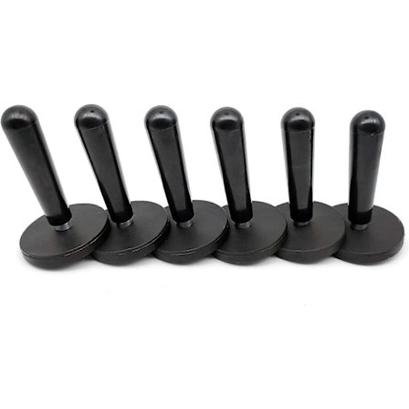 6 Pakke Vinylmagneter for Vinylfoliering, Vinylfolieringsverktøy, Bilvinylfolieringsklemme for Bilfoliering, Lageskilt