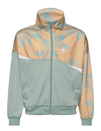 Graphic Print Track Jacket Sweat-shirt Genser Multi/mønstret Adidas Originals