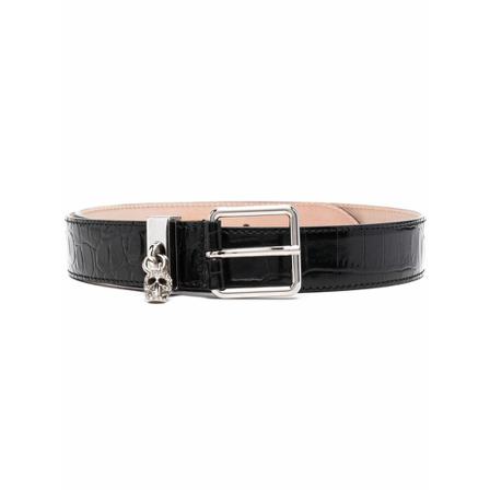 Alexander Mcqueen - Skärp - Svart - Dam - Storlek: 85 Cm, Dam, Storlek: 85 CM