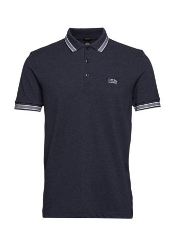 Paddy Polos Short-sleeved Sininen BOSS