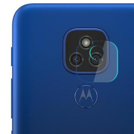 Linsskydd I Härdat Glas För Motorola Moto E7 Plus Transparent