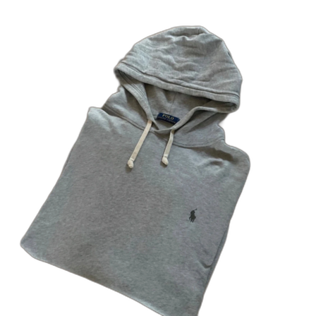 Grå hoodie från Polo Ralph Lauren