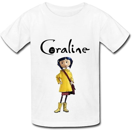 Lanfeng Coraline T-shirt för barn Vit