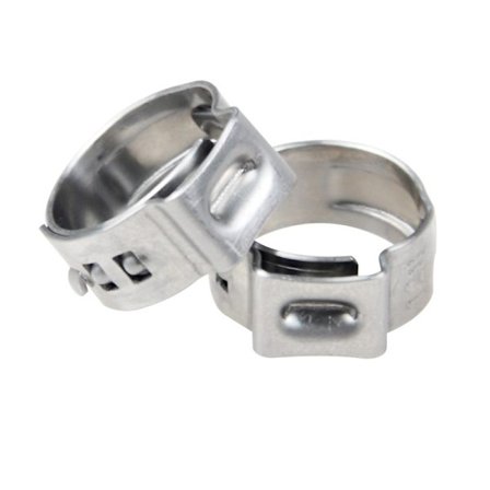 30 1/2 tommer PEX klemmer, rustfrie stålklemmer, til PEX ferr