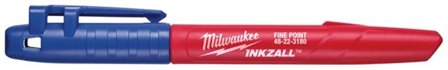 Milwaukee 4932492126 Markörpenna permanent Blå, Märkning & markering
