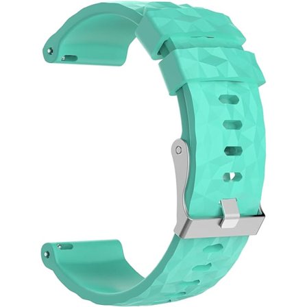 Kompatibel med Suunto 9/7 / D5i / TRAVERSE/Spartan Sport Watch Band, utskiftbar justerbar armbånd i silikon, sportsreim