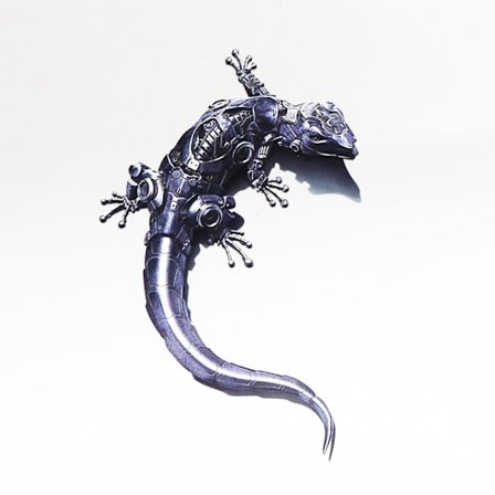 3D Forum Forlygte Gecko Form Bilklistermærke, Firben Gec