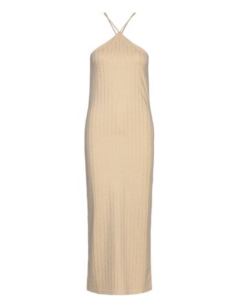 Crystal Long Dress 14667 Samsøe Samsøe Beige