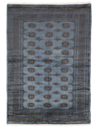 Tapis D'orient Pakistan Boukhara 3Ply 168X239 Noir/Bleu Foncé (Laine, Pakistan)