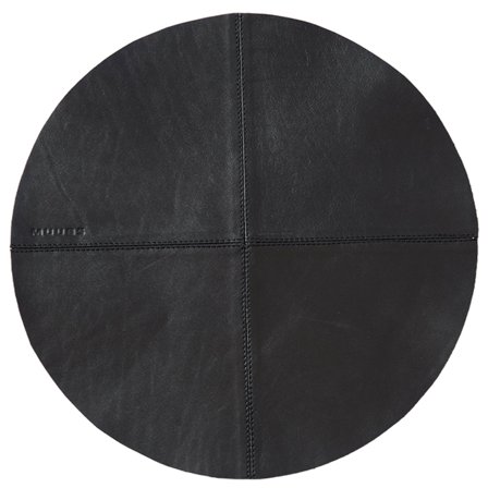 Muubs rund bordstablett, svart | Dukning & Servering > Bordstablett | Bagaren och Kocken