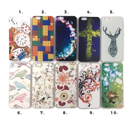 Skal med motiv iPhone 6/6S